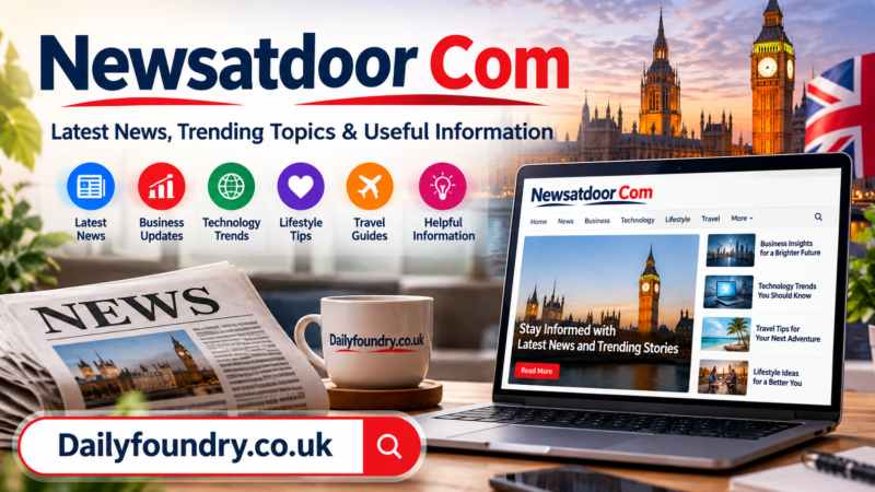 Newsatdoor Com: What Is It? Categories and Website Overview