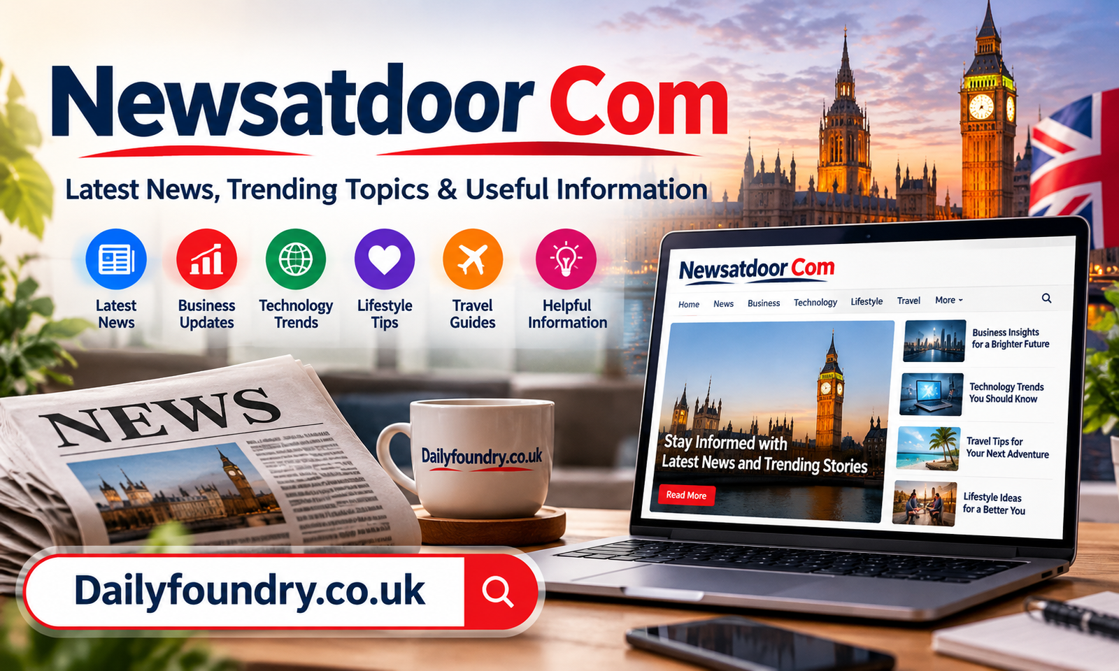 Newsatdoor Com: What Is It? Categories and Website Overview