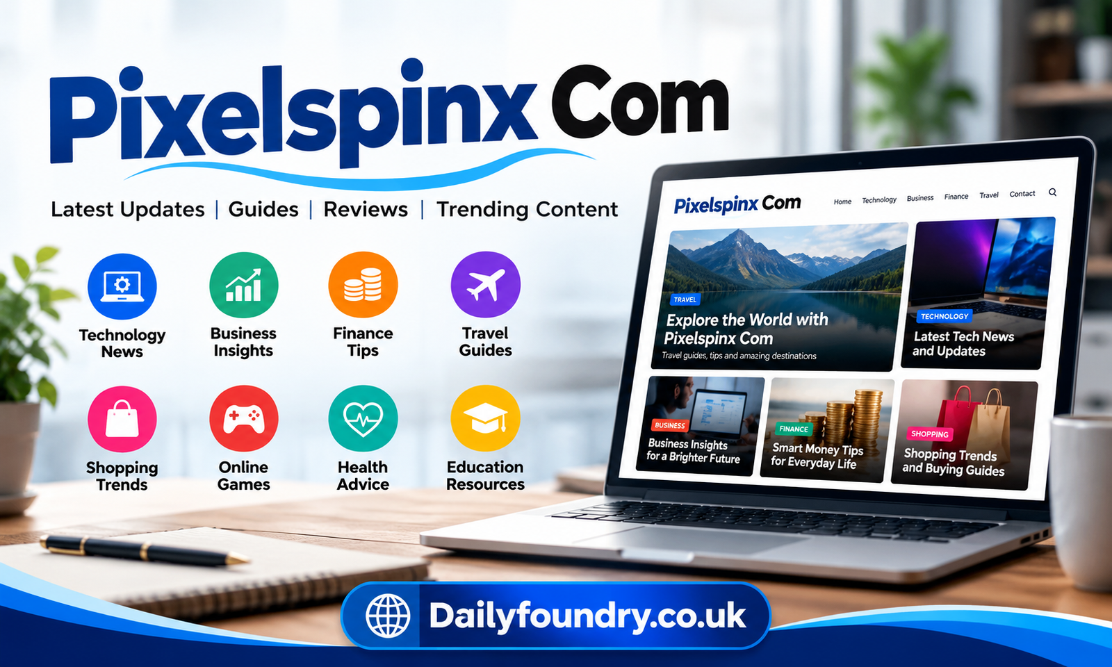 Pixelspinx Com: What Is It? Features, Uses and Website Overview